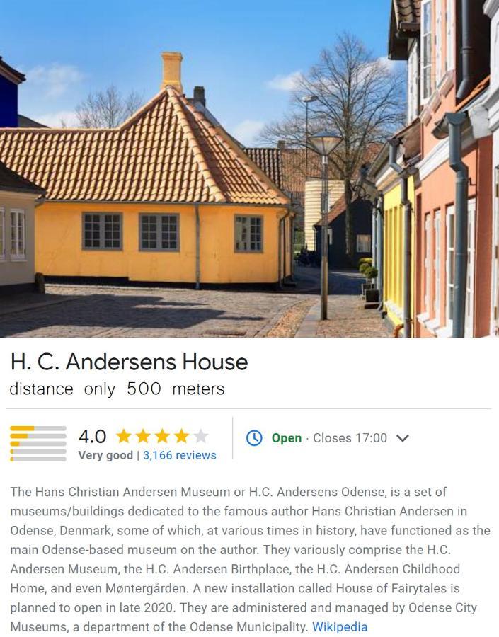 City House Оденсе Экстерьер фото